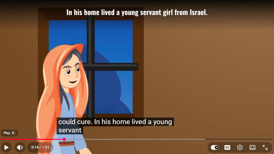 God Can Use Anyone | The Story of Naaman & the Servant Girl | Inspiring Bible Lesson for Young Kids