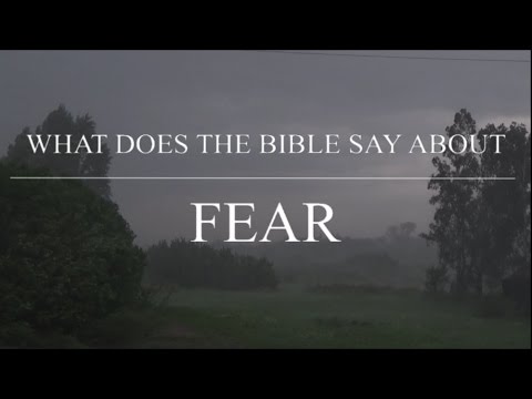 Bible verses about fear and anxiety
